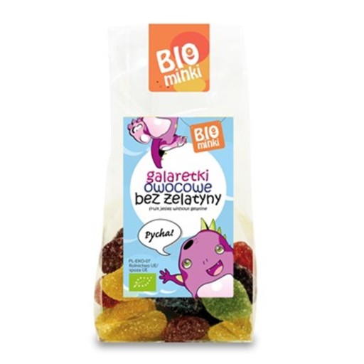 OVOCNÉ ŽELÉ BEZ ŽELATÍNY, BEZLEPKOVÉ BIO 10