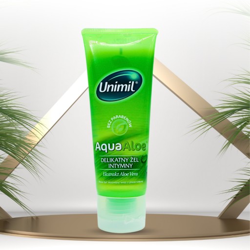 Unimil INTÍMNY GÉL, jemný hydratačný lubrikant na vodnej báze S ALOE 80 ml