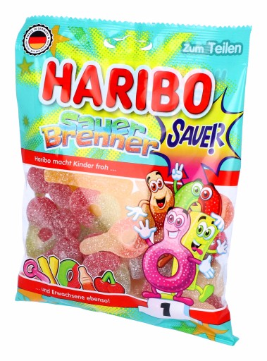 HARIBO Ovocné marshmallows kyslá zmes 160g DE