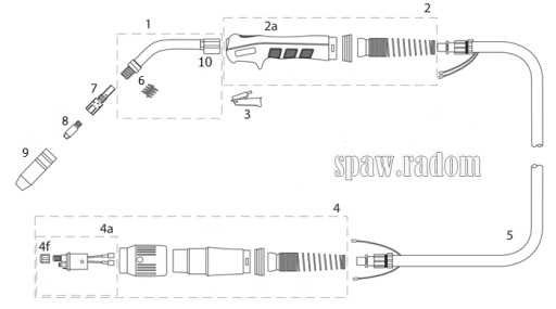 Typ prúdového konektora MB25 M8 THREAD /2 ks