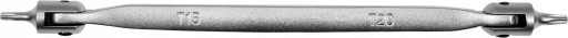 YATO KLUBOVÝ TORX KĽÚČ, rozsah 220° T15 x T20