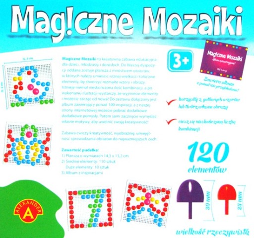 Magické mozaiky. 120 položiek