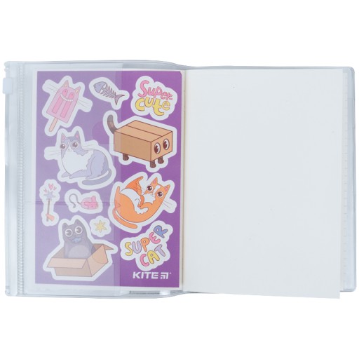 ZÁPISNÍK ZÁPISNÍK DENNÍK A6 PURPLE KOTE KITE