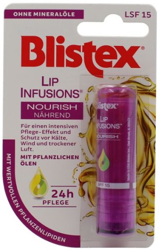 Vyživujúci balzam na pery Blistex Lip Infusions 24h