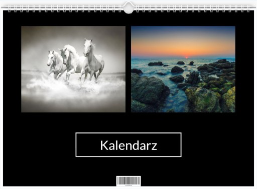 Fotokalendár A3 HORIZONTAL Dátumy vašich fotografií 13 strán.