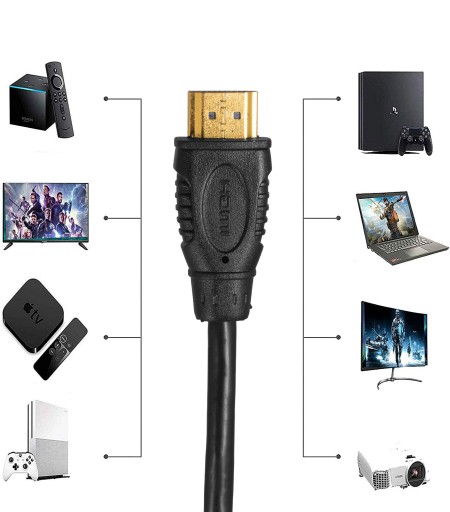 KÁBEL 7,5M HDMI HDMI 4K V2.0 HD 3D FULL HD