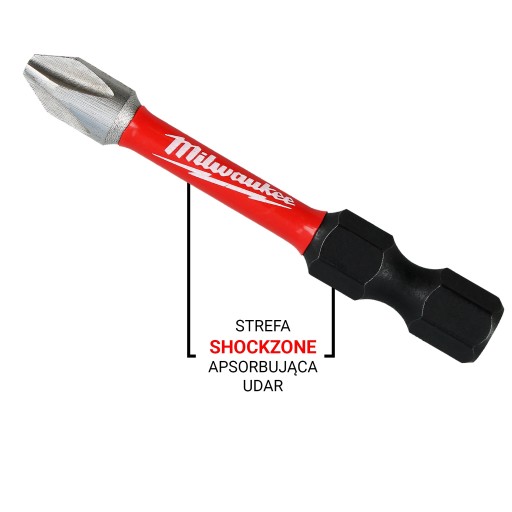 Nástavec s dlhým nárazom PH2 SKRUTKOVAČE 50 mm Nástavec s magnetickým hrotom Philips