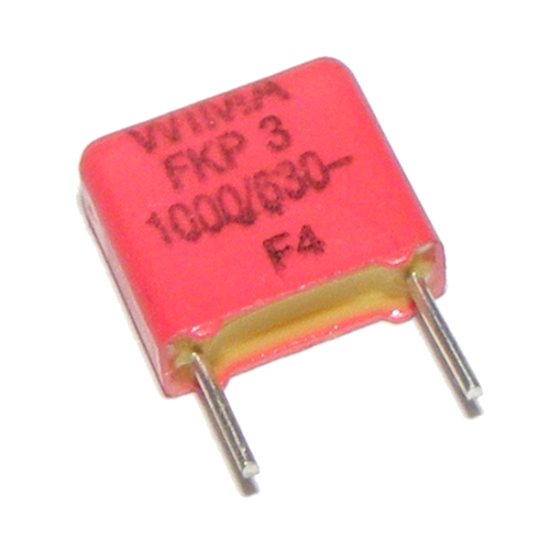 Kondenzátor FKP-3 1nF 1000pF 630VDC 10% WIMA x10