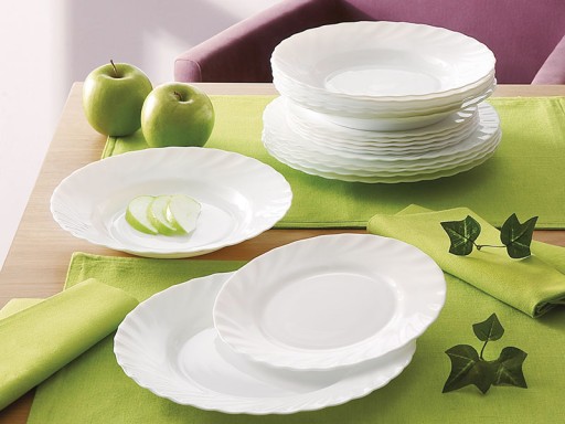 Tanier 24,5 cm biely TRIANON LUMINARC