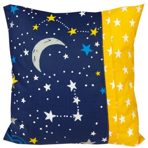 Bavlnená obliečka na vankúš 40x40 SPACE STARS GALAXY