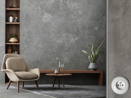LOFT RETRO KONCOVÝ RÁM BIELY JLM