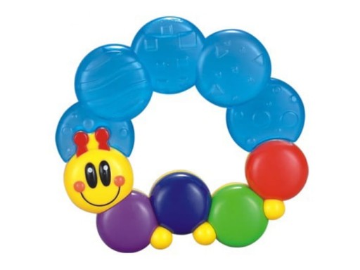 Hryzátko Caterpillar pre bábätko