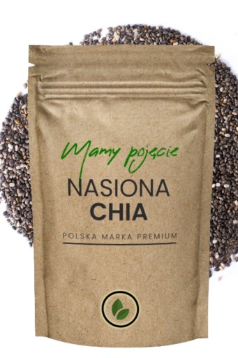 CHIA SEMIENKY ŠALVIE ŠPANIELSKÁ semienka Salvia hispanica OVSEC 100g
