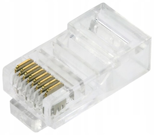 Súprava sieťových zástrčiek RJ45 8P8C - 10 kusov - Ideálne pre káblovú montáž