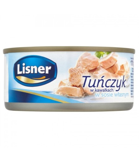 Lisnerský tuniak vo vlastnej omáčke 185g
