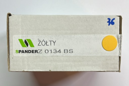 Kronospan K - 0134 BS Nábytková zátka žltá