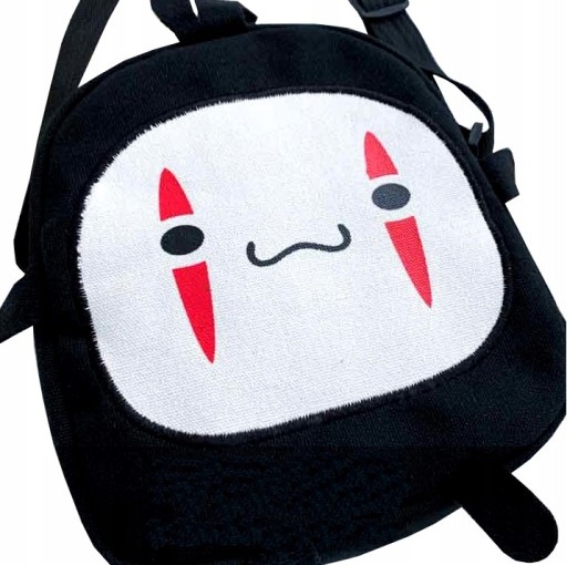 Messenger Bag Peňaženka Face Anime Canvas Cosplay