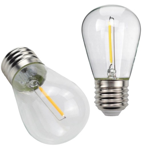 Dekoratívna žiarovka Retro Warm Filament E27 1W 2700K na girlandy