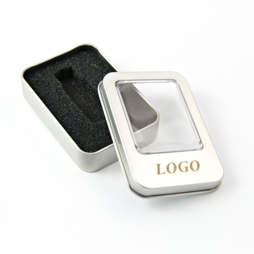 Pendrive 1 GB + kovová krabička + gravírovanie