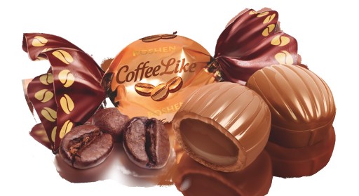 Roshen CoffeeLike Plnené karamely 1 kg