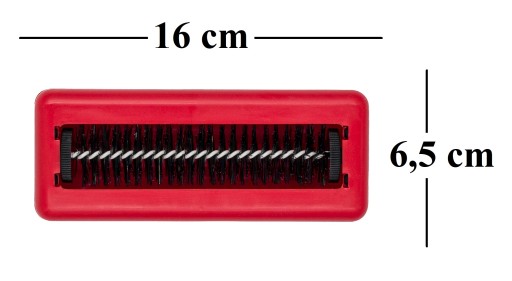 Mini KANCELÁRSKY VYSÁVAČ, ručný ROLER Soft-Plast, POLSKÝ VÝROBOK
