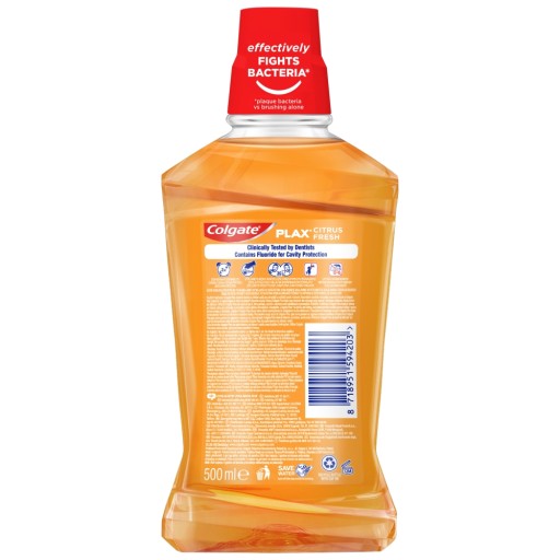 Colgate Plax Citrus Fresh ústna voda 500 ml