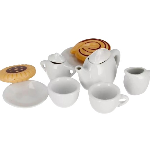 ČAJOVÁ SÚPRAVA NA MAĽOVANIE DINOSAUROV COOKIES ŠÁLKA LITTLE ARTIST