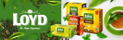 Expres čierny čaj Earl Grey Lemon s bergamotom 20 T. LOYD