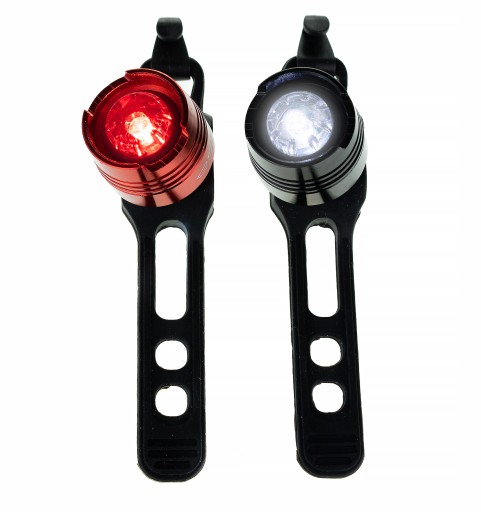 LED BICYKLOVÉ SVETLO PRE SADA PREDNÝCH A ZADNÝCH ACRUX