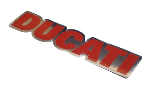 NÁLEPKA DUCATI NÁLEPKA 14,3 x 3 cm