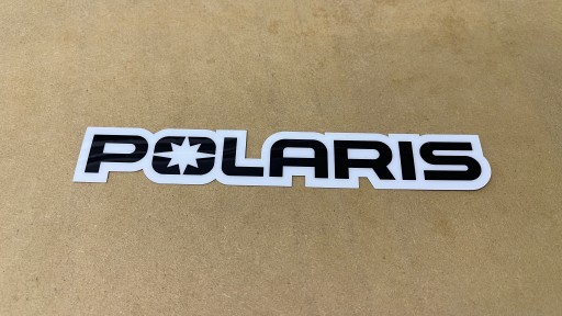 Samolepky Polaris 20cm - Nové logo