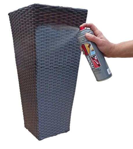 AKRYLOVÝ LAK V SPREJ OCELE ŠEDÝ 500ML Soppec