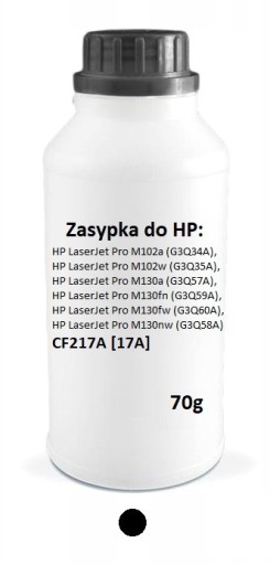 Prášok HP CF217A 17A LJ Pro M102a M102w M130 70g