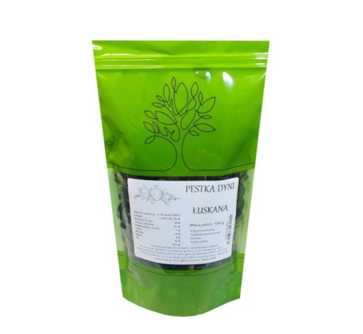 PUMPKIN SEED 500g lúpaných tekvicových semienok od Ecobi