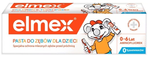 Elmex zubná pasta pre deti 0-6 rokov 50ml