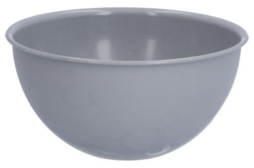 KUCHYŇSKÁ PLASTOVÁ MISKA 0,75L ŠEDÁ NA OBJÍDKY ČIPY 15 CM