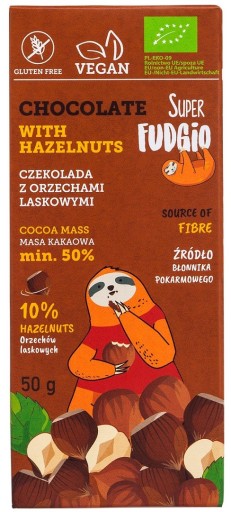 BIO BEZLEPKOVÁ ČOKOLÁDA S LÍSKOVÝMI ORIEŠKAMI