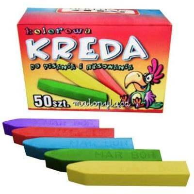 KRIEDA Štvorcová FARBA B5 MAR-BOR 50 ks