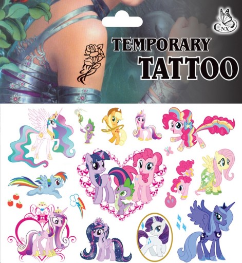 UMÝVAJÚCE TETOVANIE PRE DETI MY LITTLE PONY CG084