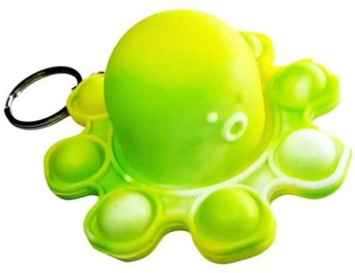 OBOJSTRANNÝ PRÍvesok na kľúčenky CHObotnice POP IT