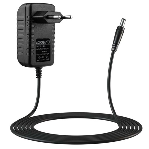 NAPÁJANIE 12V 2A DC ZÁSTRČKA 5,5 x 2,1MM ZÁSTRČKA