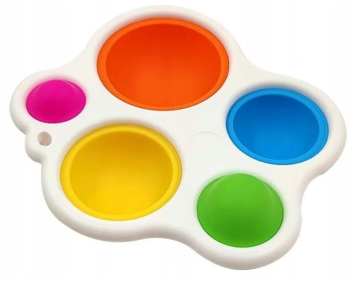 JEDNODUCHÁ HRAČKA DIMPLE POP IT FIDGET SENSORY