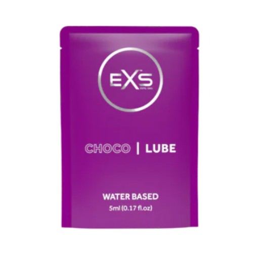 EXS LUBRICANT PRÍCHUŤ intímny gél orálny jedlý čokoládový sáčok 5 ml