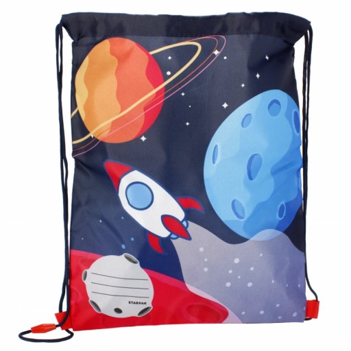 Taška Starpak 39 x 33 cm na šnúrkach Kosmos Astronaut