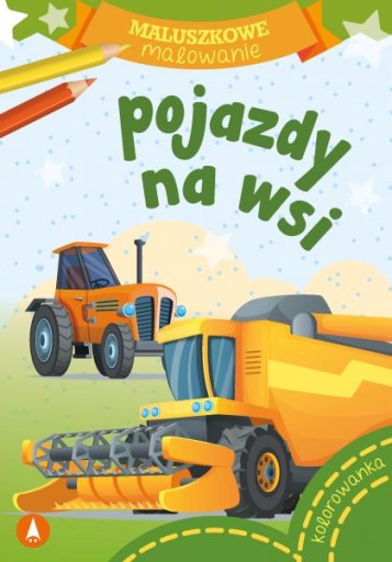 Maľovanie batoliat VOZIDLÁ V KRAJINE Omaľovánka