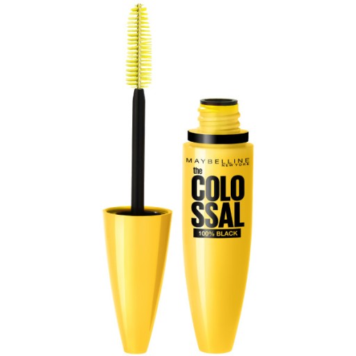 Maybelline Colossal zahusťujúca maskara 100% Black s kolagénom