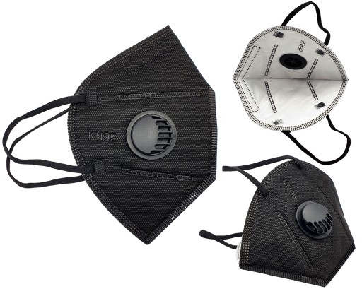 KN95 PROTIVÍRUSOVÁ MASKA S FILTRAČNÝM VENTILOM