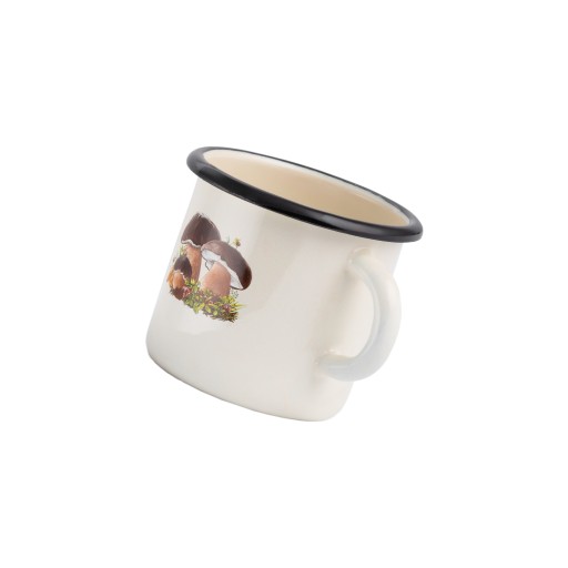HRNČEK SMALTOVANÝ 400ML HRNIEC NA HUBOVÉ MLIEČKO 8CM