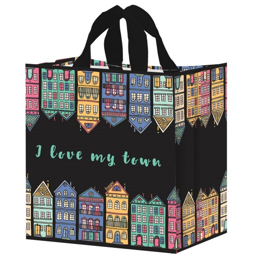 Elegantná látková nákupná taška CITY x1
