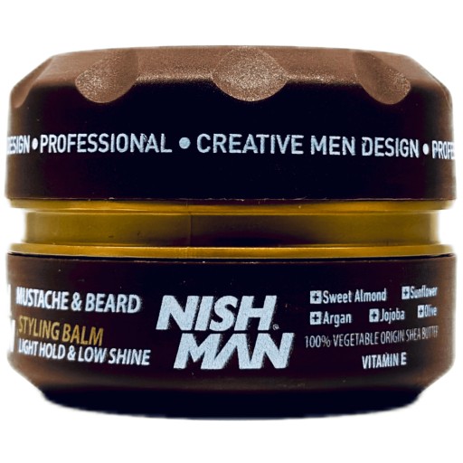 NISHMAN Styling Wax balzam na bradu a fúzy 100 ml